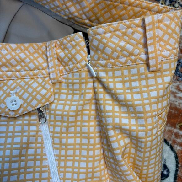 Nivo By Lanctot Womens Size 8 Orange Golf Skirt skort EUC - Picture 5 of 5